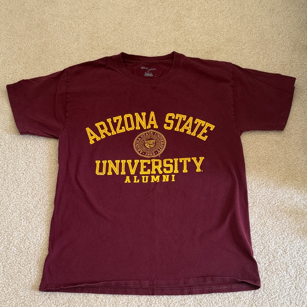 Champion Maroon Arizona State University Alumni Tee